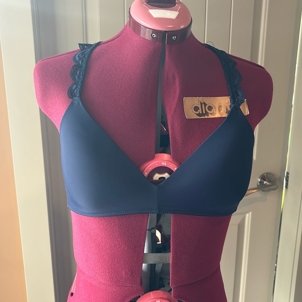 Navy Blue Racerback Aerie Bra